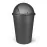 Hulladékgyűjtő edény fedéllel Push Can 50 l ø40 x h 68 cm mix