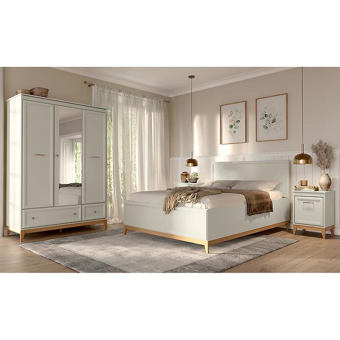 Szekrény Windsor 15W kasmír/natúr tölgy,5