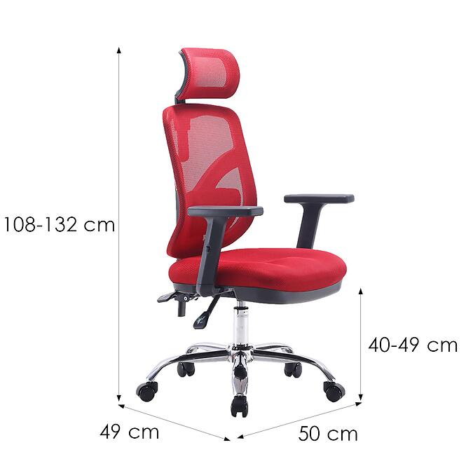 Irodai szék Angel Jokasta Piros,12