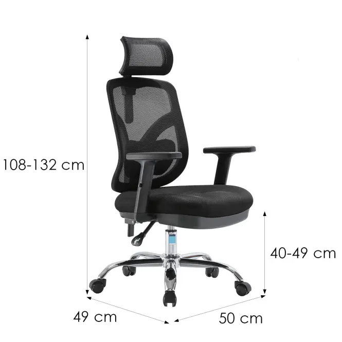 Irodai szék Angel Kalisto Fekete,14