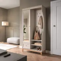 Előszobafal Windsor kasmír/natúr tölgy