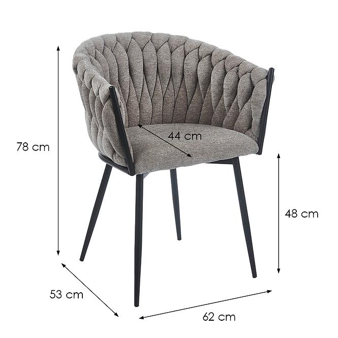 Szék Asti Raven-30 Cappuccino,2