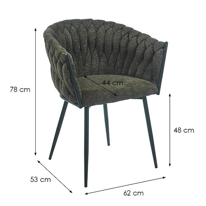 Szék Asti Raven-78 Zöld,2