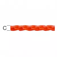 PP drótvörös szín 4 mm