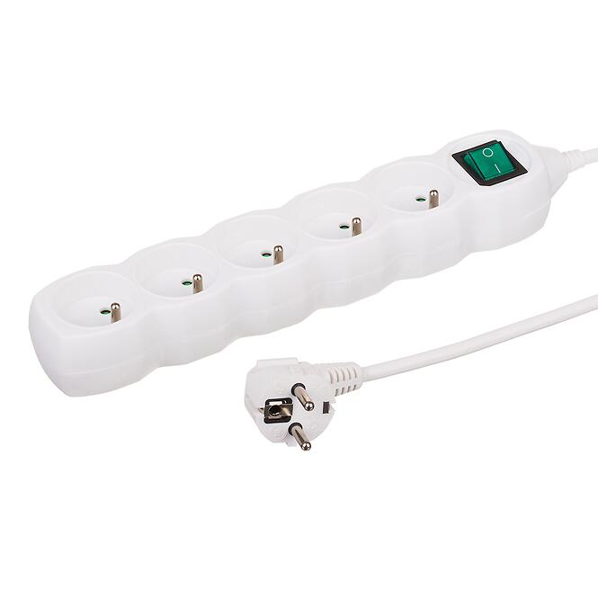 Hosszabbító kábel 5G 5M 35550 fehér