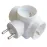 Elosztó 3X2P+Z Z/U fehér 28207