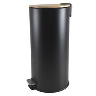 Szemetes 30 l-es matt fekete Szemetes 30 l-es matt fekete