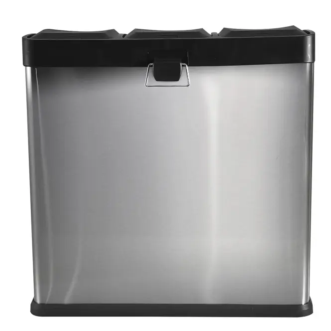 Szemetes 60 l (3x20 l) ezüst matt,3