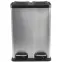 Szemetes 40 l (2x20 l) ezüst matt,2