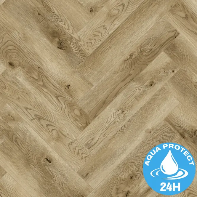 Laminált padlóburkolat tölgy Perello 8mm AC5 Herringbone WR 63269