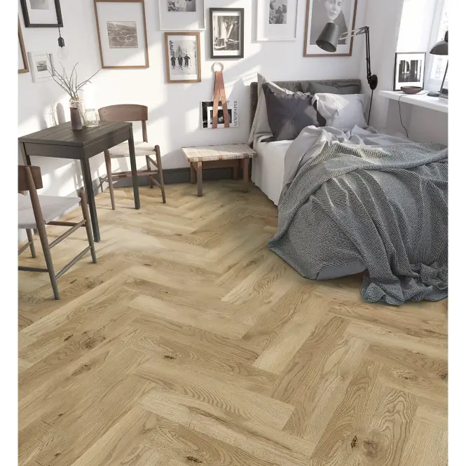 Laminált padlóburkolat tölgy Perello 8mm AC5 Herringbone WR 63269