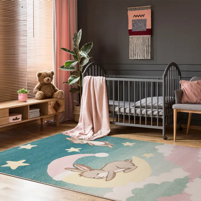 Szőnyeg FD Funky Top Sweet Dreams 1,33/1,8 azúr