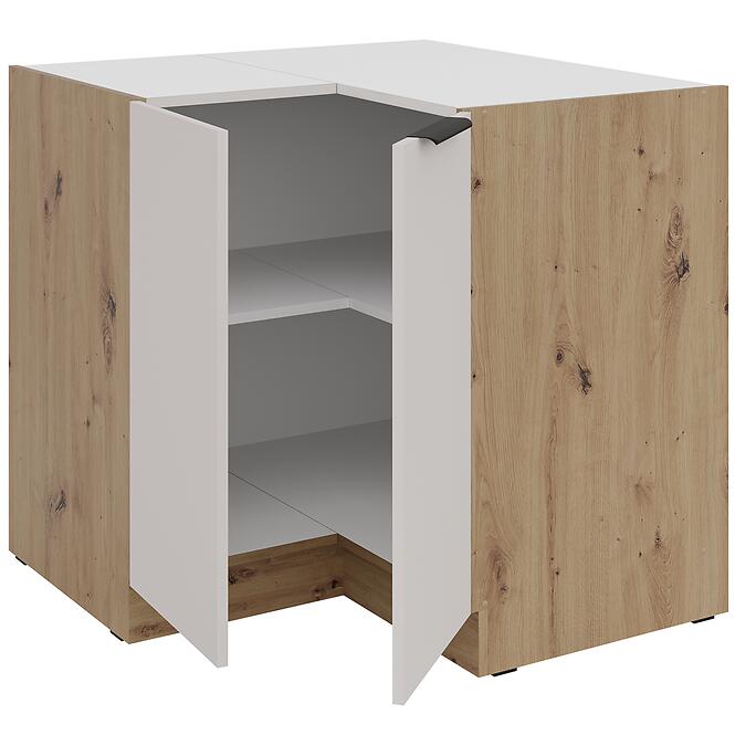 Konyhaszekrény Solea cashmere/artisan 90x90 DN 2F BB,3