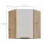 Konyhaszekrény Solea cashmere/artisan 60x60 GN-72 1F (45°),2
