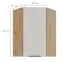 Konyhaszekrény Solea cashmere/artisan 60x60 GN-90 1F (45°),2