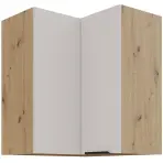 Konyhaszekrény Solea cashmere/artisan 60x60 GN-72 2F (90°)