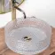Mosdókagyló lapon Cristal Transparent,3
