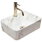 Mosdókagyló lapon Kelly Mini Aiax Shiny