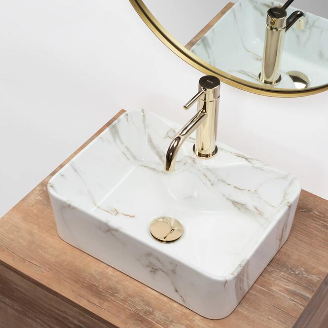 Mosdókagyló lapon Kelly Mini Aiax Shiny,7