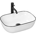 Mosdókagyló lapon Marbel