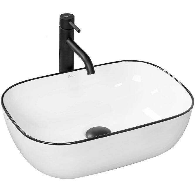 Mosdókagyló lapon Marbel