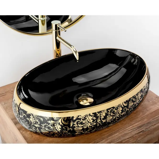 Mosdókagyló lapon Meryl Black,5