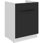 Konyhaszekrény Aria-Bl/Wh Anti Fingerprint 60zl 1s Bb