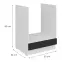 Konyhaszekrény Aria-Bl/Wh Anti Fingerprint 60dg Bb,2