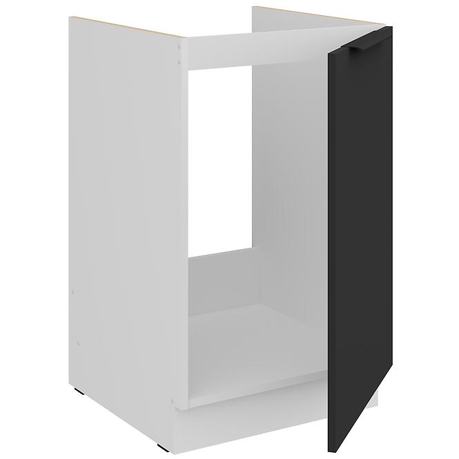 Konyhaszekrény Aria-Bl/Wh Anti Fingerprint 50zl 1f Bb,3