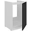 Konyhaszekrény Aria-Bl/Wh Anti Fingerprint 50zl 1f Bb,3