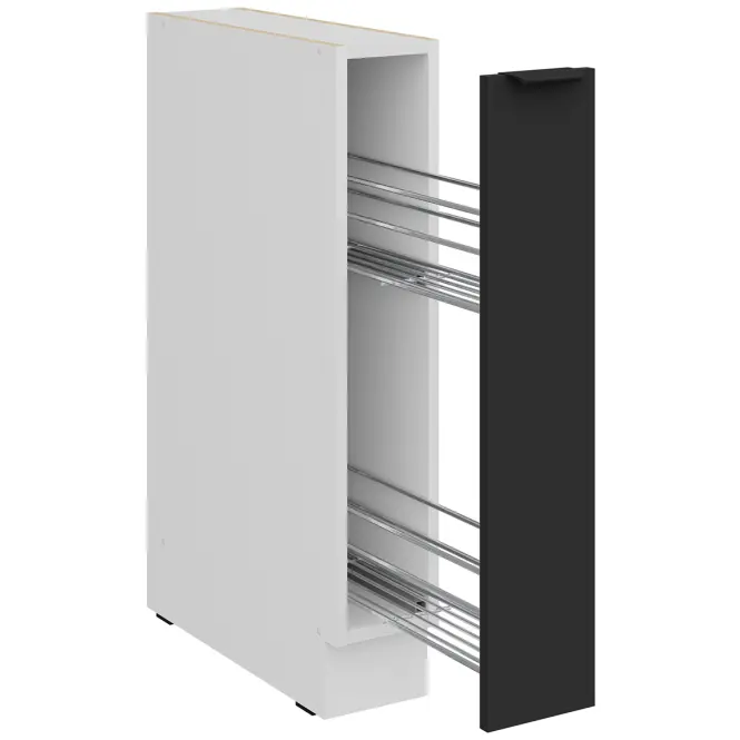 Konyhaszekrény Aria-Bl/Wh Anti Fingerprint 15d Cargo Bb,3