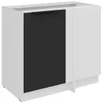 Konyhaszekrény Aria-Bl/Wh Anti Fingerprint 105 Nd 1f Bb