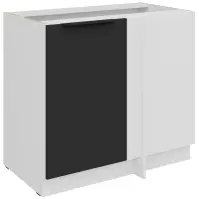 Konyhaszekrény Aria-Bl/Wh Anti Fingerprint 105 Nd 1f Bb