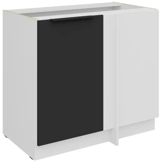 Konyhaszekrény Aria-Bl/Wh Anti Fingerprint 105 Nd 1f Bb