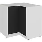 Konyhaszekrény Aria-Bl/Wh Anti Fingerprint 90x90 Dn 2f Bb
