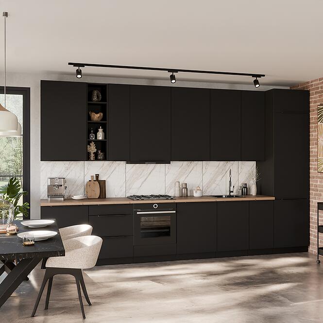 Konyhaszekrény Aria-Bl/Bl Anti Fingerprint 80d 2f Bb