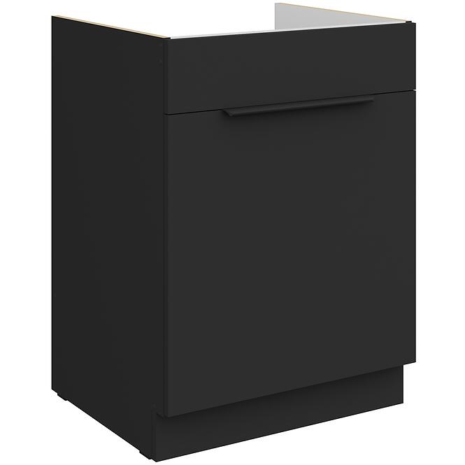Konyhaszekrény Aria-Bl/Bl Anti Fingerprint 60zl 1s Bb