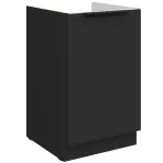 Konyhaszekrény Aria-Bl/Bl Anti Fingerprint 50zl 1f Bb