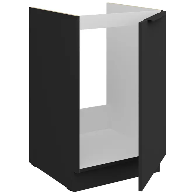 Konyhaszekrény Aria-Bl/Bl Anti Fingerprint 50zl 1f Bb