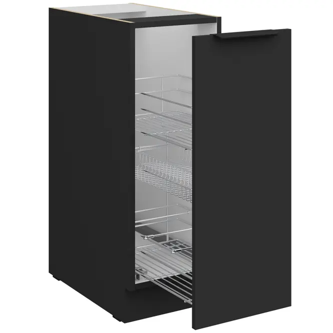 Konyhaszekrény Aria-Bl/Bl Anti Fingerprint 30d Cargo Bb,3