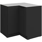 Konyhaszekrény Aria-Bl/Bl Anti Fingerprint 90x90 Dn 2f Bb