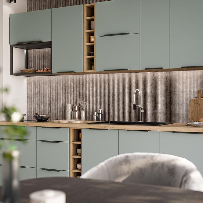 Konyhaszekrény Aria-Sa/Ar Anti Fingerprint 80zl 1s Bb,4