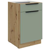 Konyhaszekrény Aria-Sa/Ar Anti Fingerprint 50d 1f 1s Bb