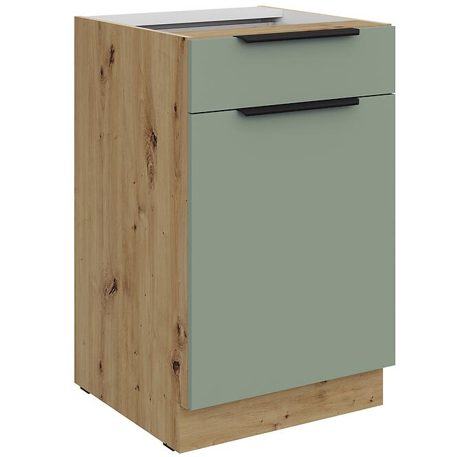 Konyhaszekrény Aria-Sa/Ar Anti Fingerprint 50d 1f 1s Bb