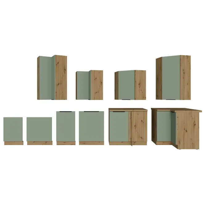 Konyhaszekrény Aria-Sa/Ar Anti Fingerprint 15d Cargo Bb,11