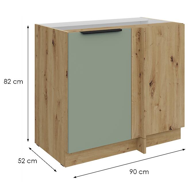 Konyhaszekrény Aria-Sa/Ar Anti Fingerprint 105 Nd 1f Bb
