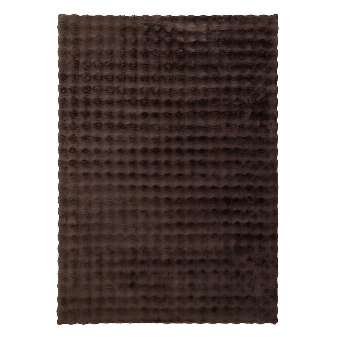 Szőnyeg Rabbit Fur Bubble 0,8/1,5 sötétbarna