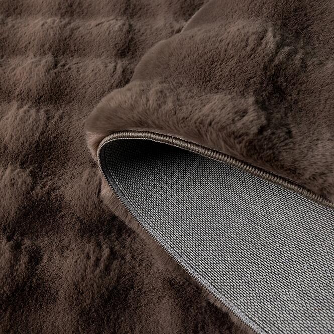 Szőnyeg Rabbit Fur Bubble 0,8/1,5 sötétbarna,2