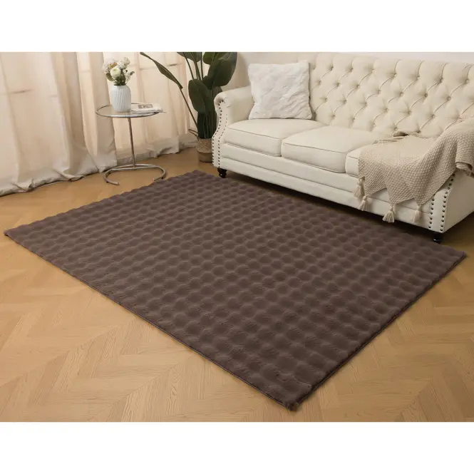 Szőnyeg Rabbit Fur Bubble 1,6/2,3 sötétbarna