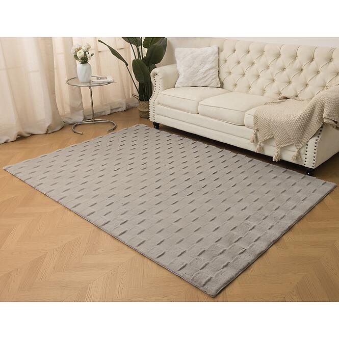 Szőnyeg Rabbit Fur Square 1,6/2,3 barna,3